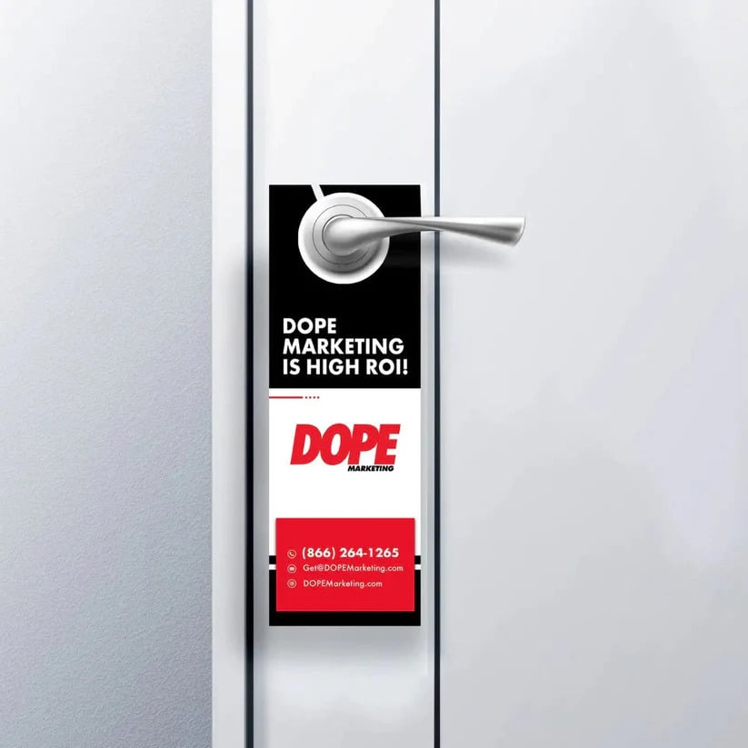 Pen-Inked Door Hangers - Ballpoint Marketing