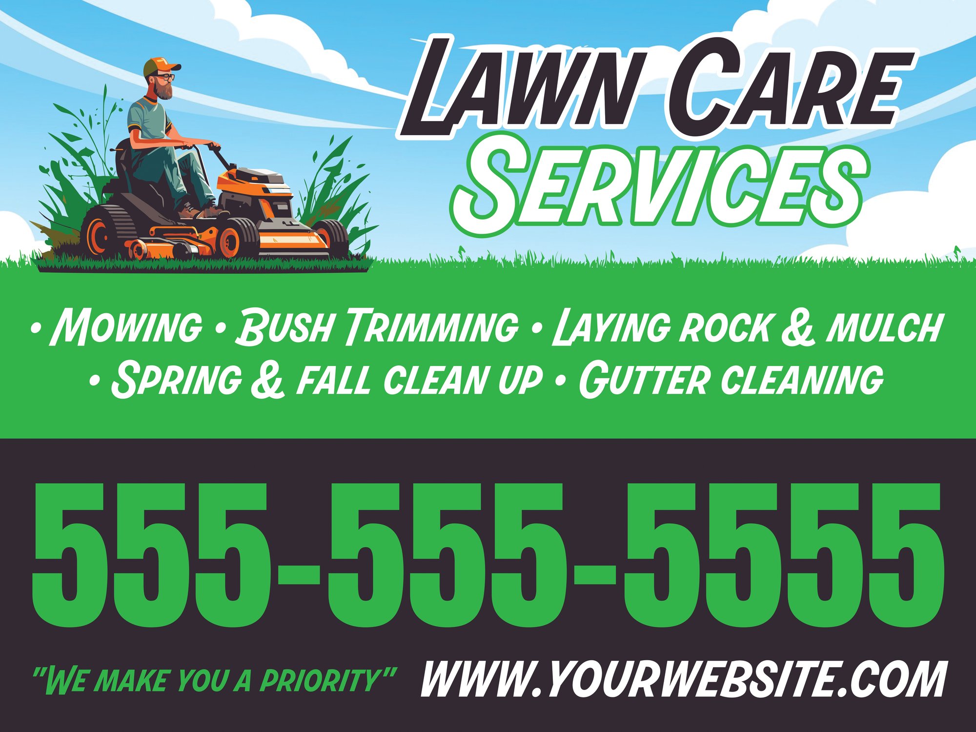 Copy of Lawn Care - YS Template - 24x18 6