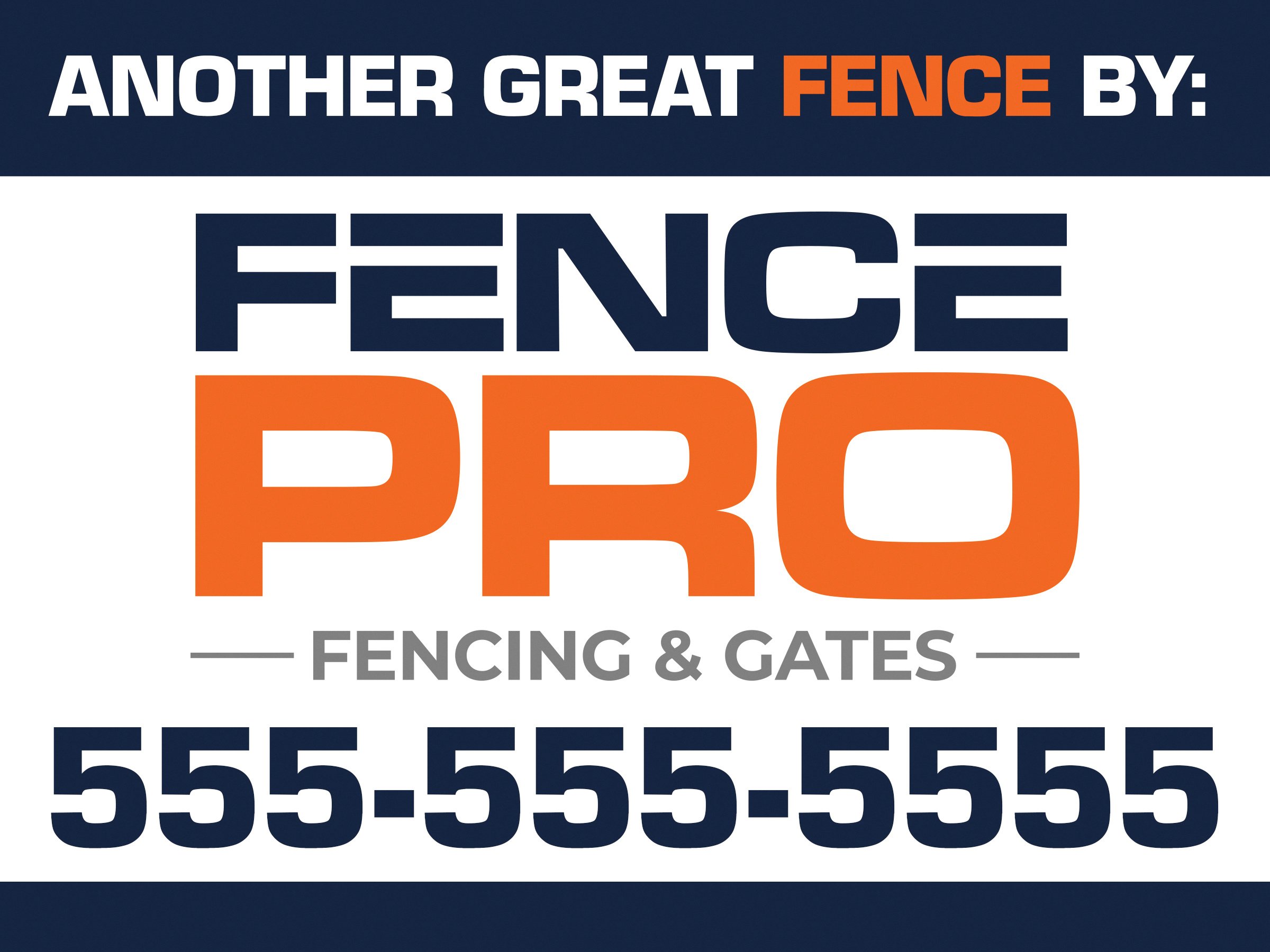 Fencing - YS Template 2 - 24x18
