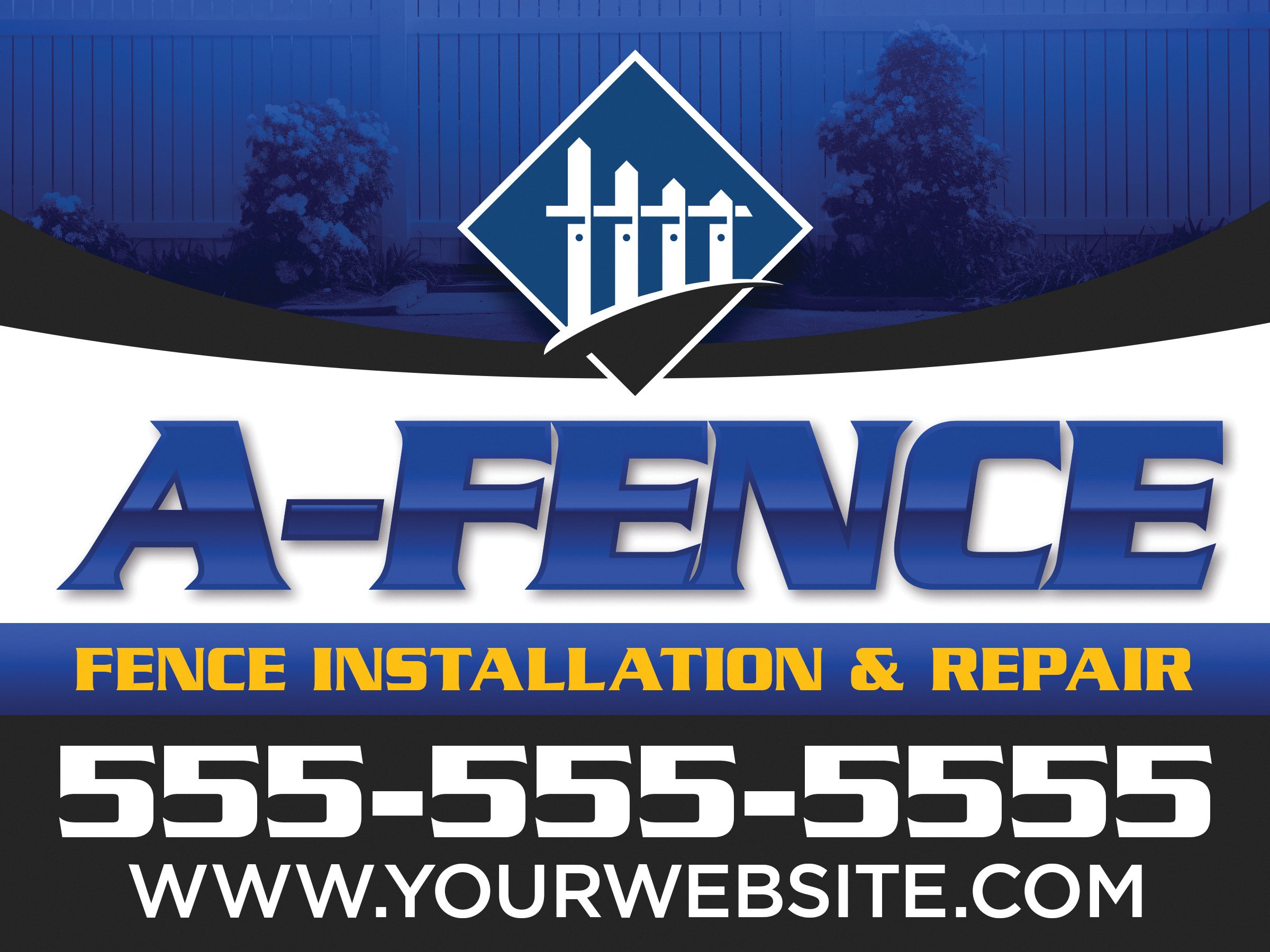 Fencing - YS Template 3 - 24x18