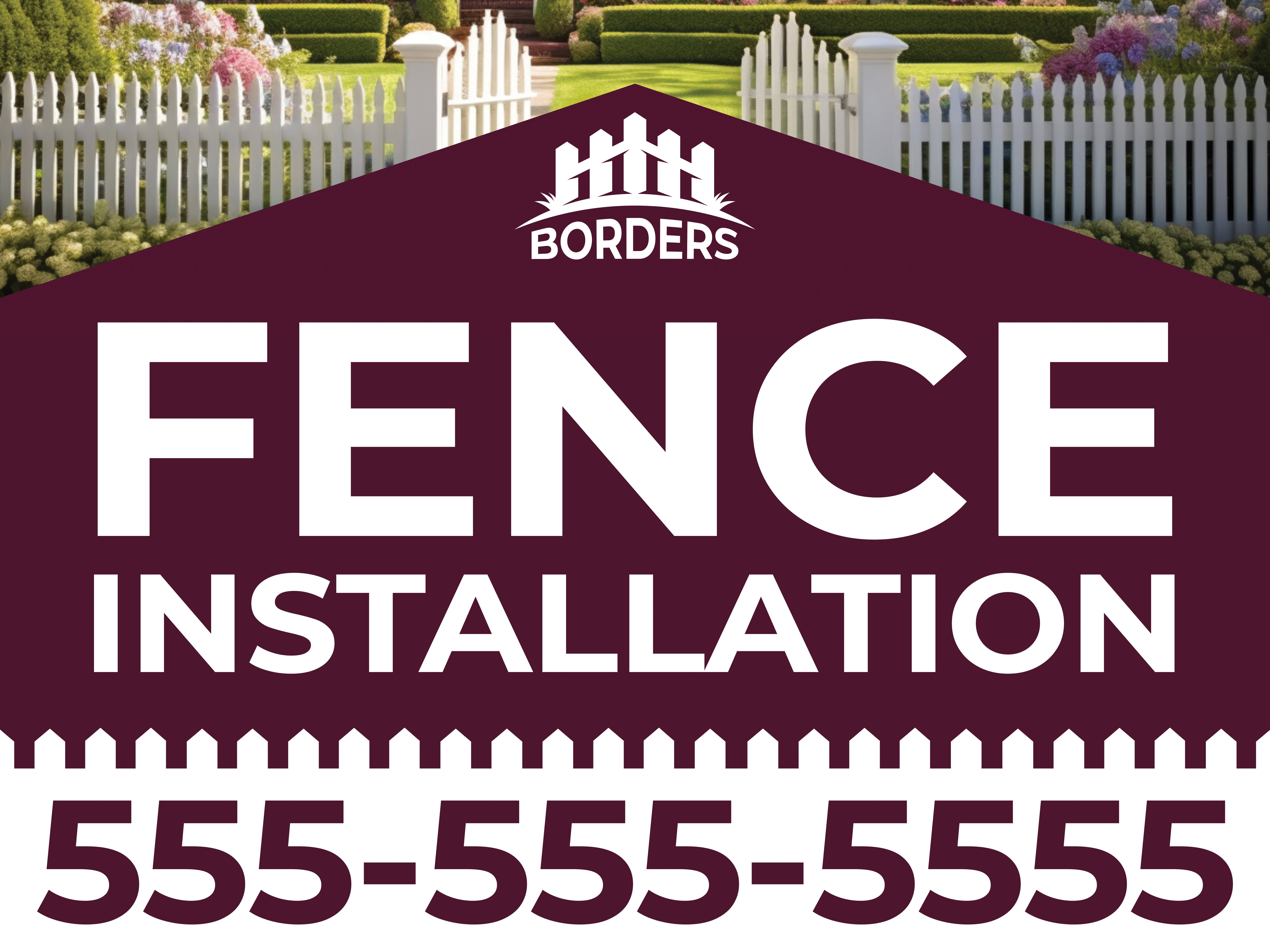 Fencing - YS Template 6 - 24x18