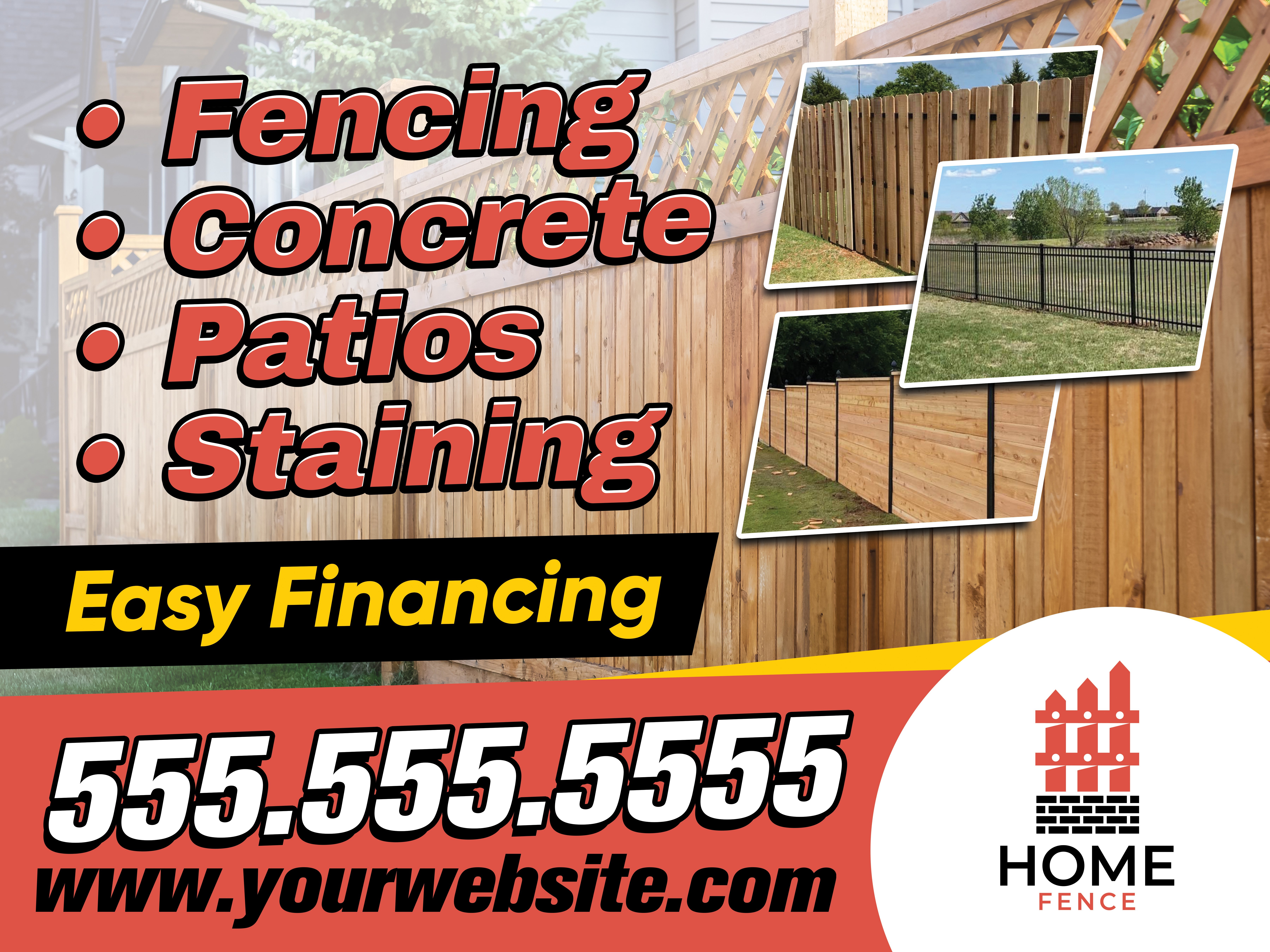 Fencing - YS Template 7 - 24x18