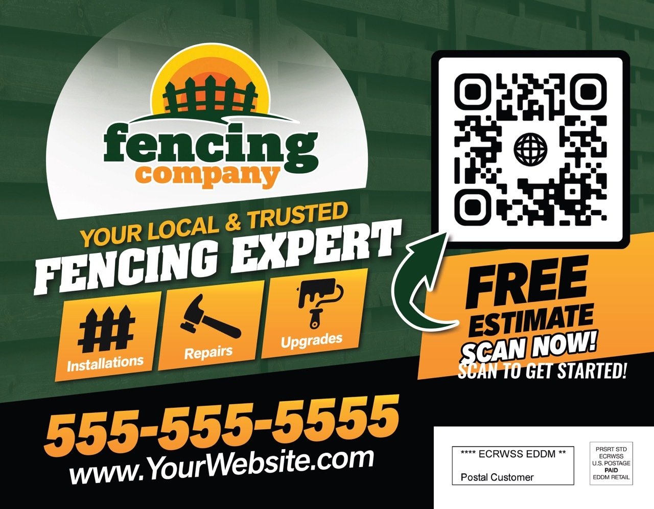 Fencing EDDM #12-02 Large
