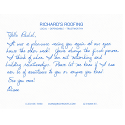 Handwriting RIght Hand Slider Handwriting RIght Hand Slider