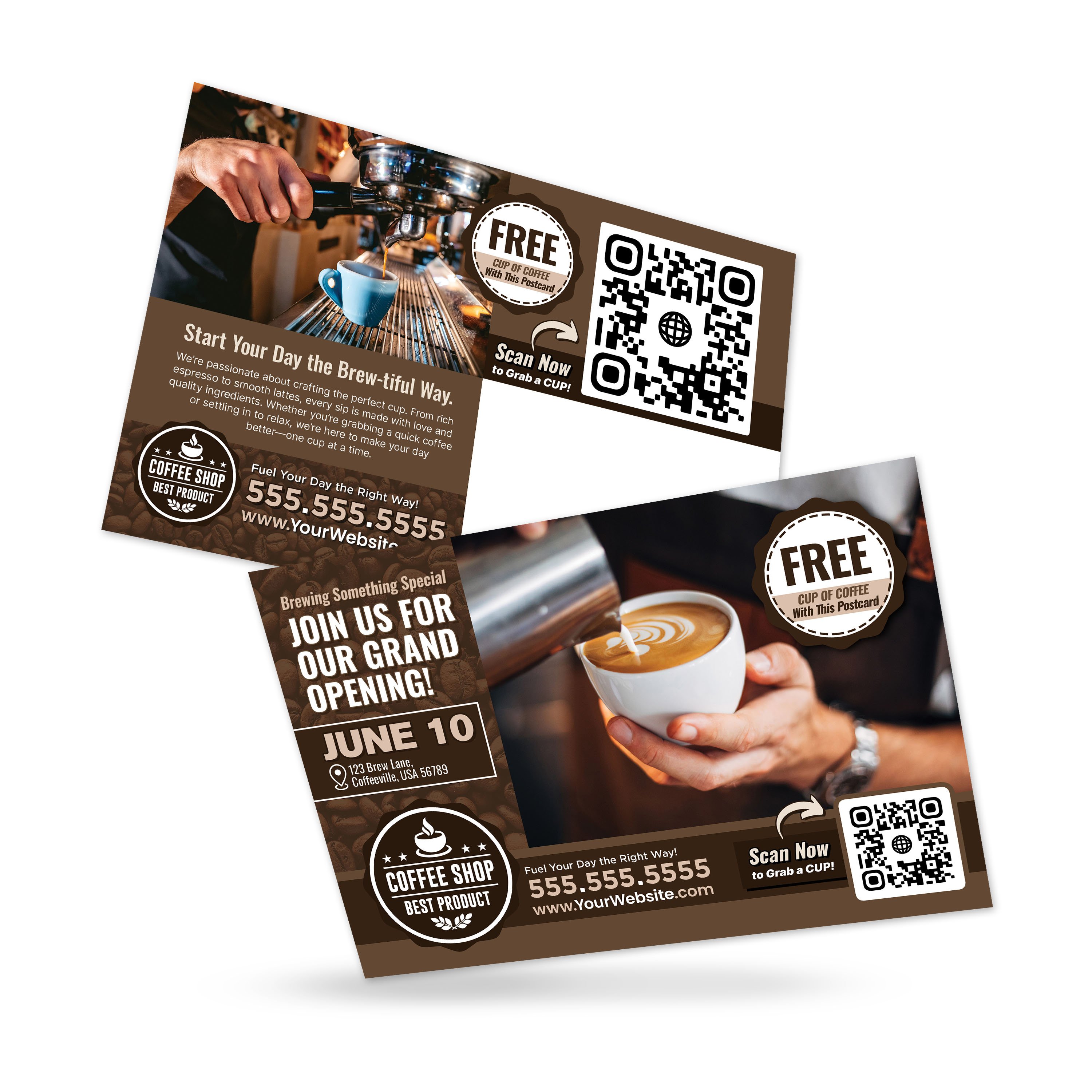 PC Mockup - Coffee Shops