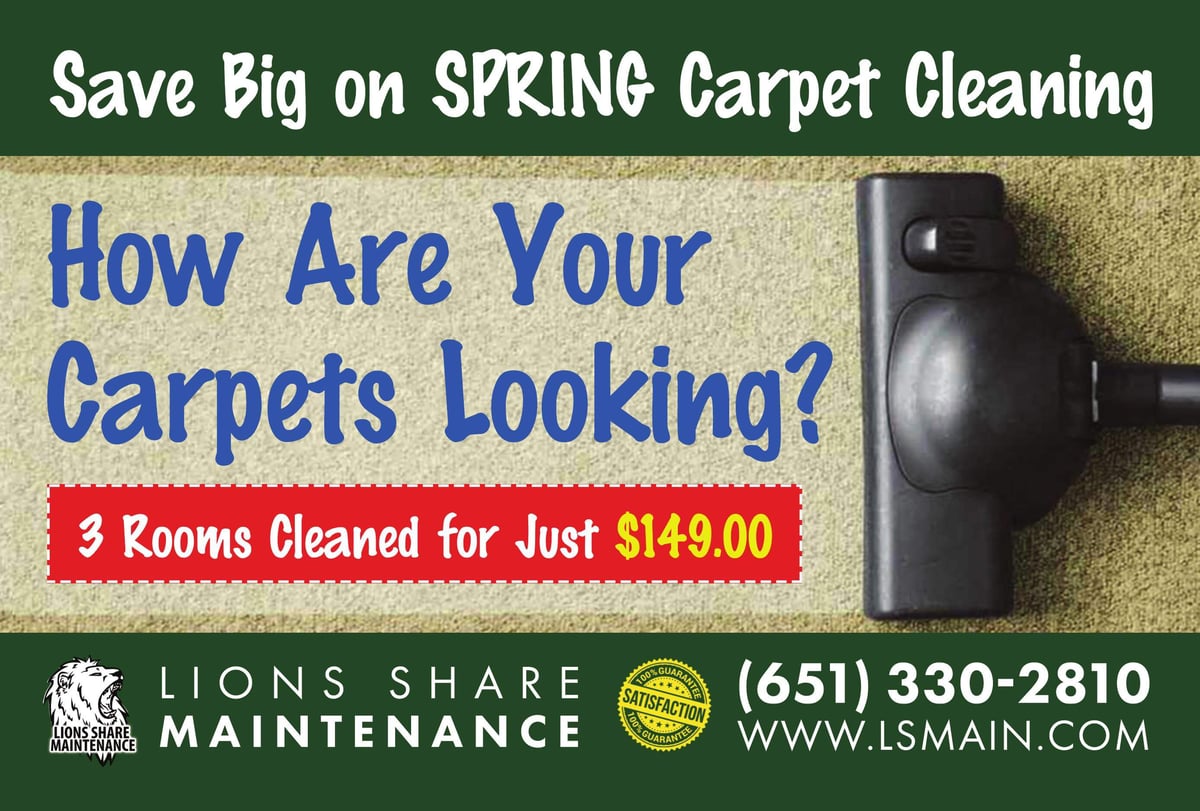 Lion Share Front - Carpet Cleaning