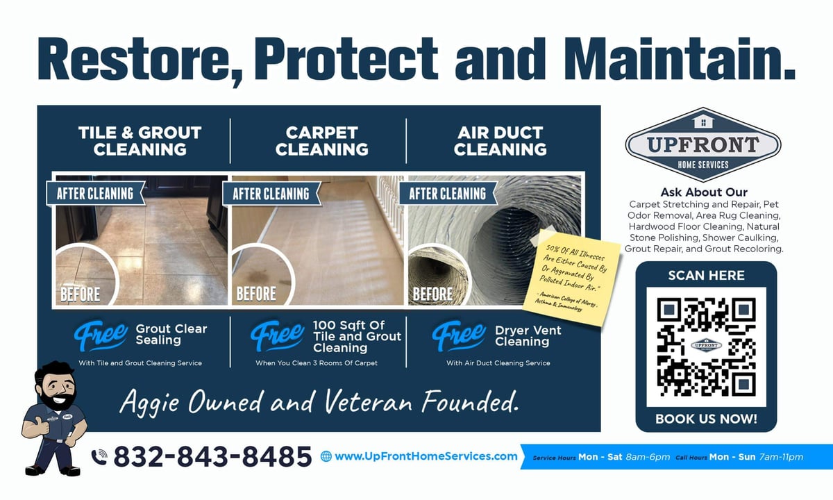 UpFront Home Services Front - Carpet Cleaning