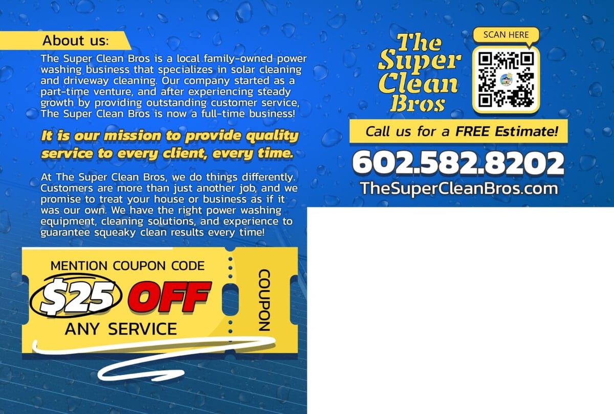 The Super Clean Bros Back - Exterior Cleaning