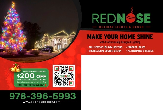 RedNose Holiday Lighting Back - Holiday Lighting