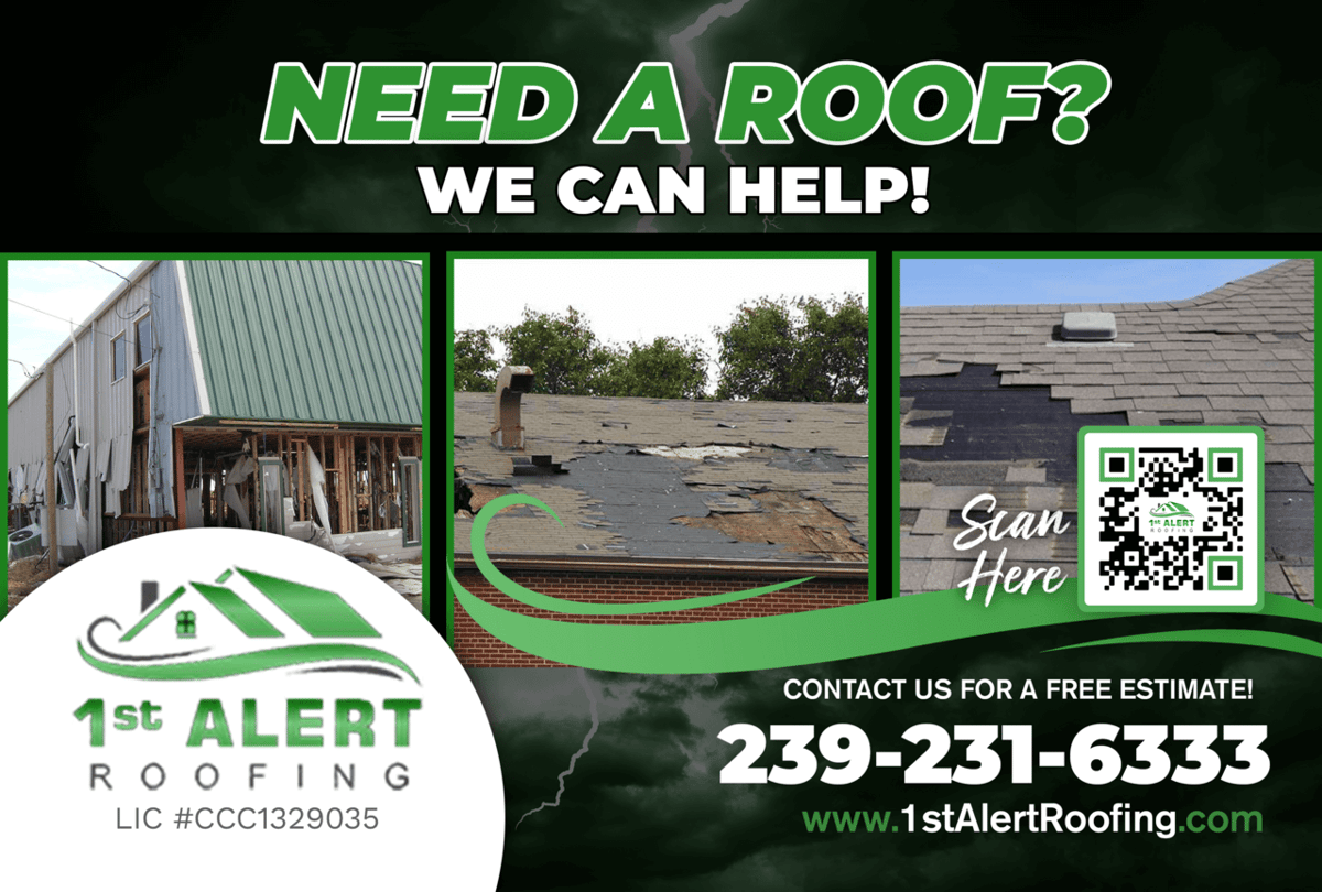 1st Alert Roofing Front - Roofing