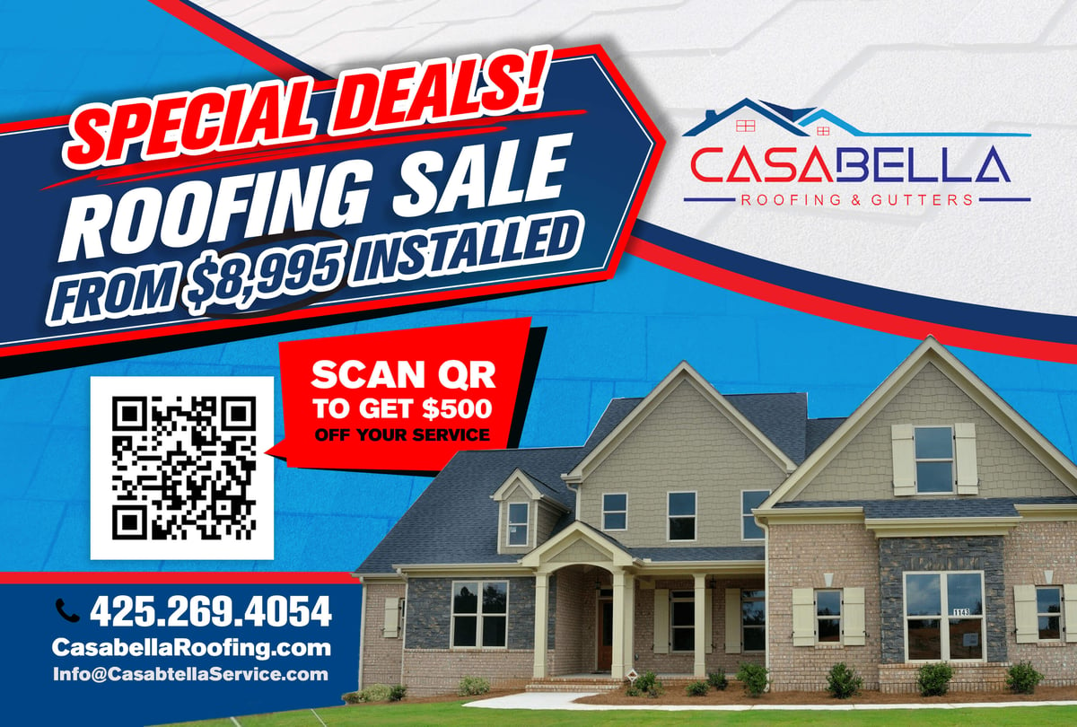 CasaBella Front - Roofing
