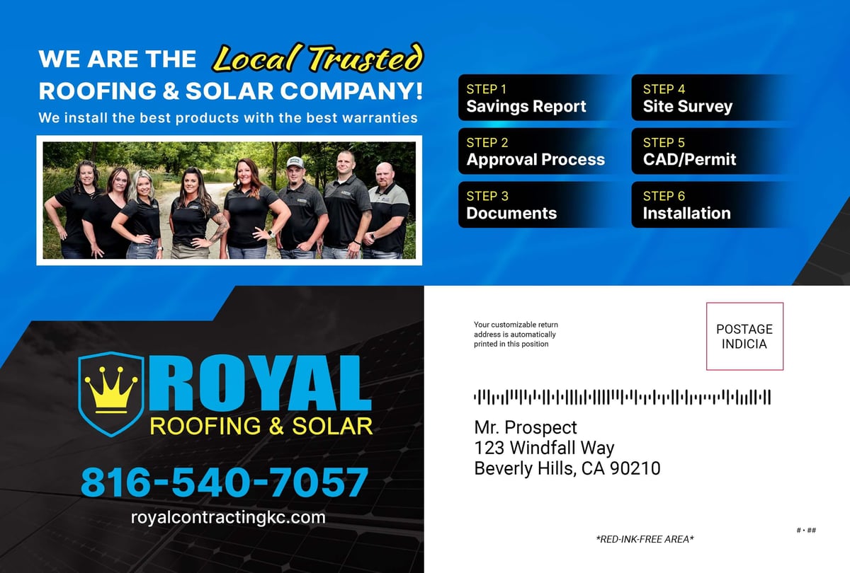 Royal Roofing & Solar Back 1 - Solar