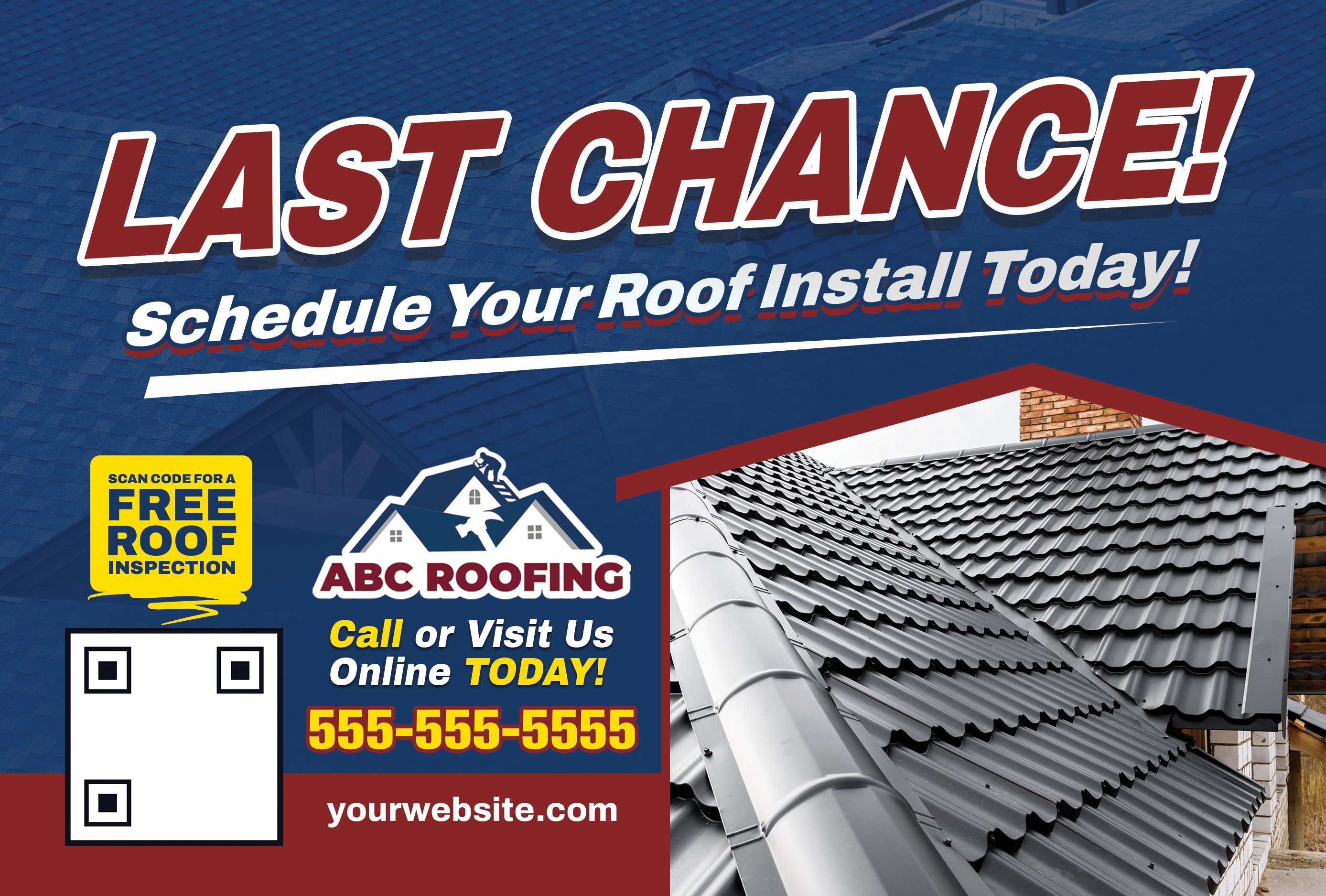 Roofing Example #11 - Front 1