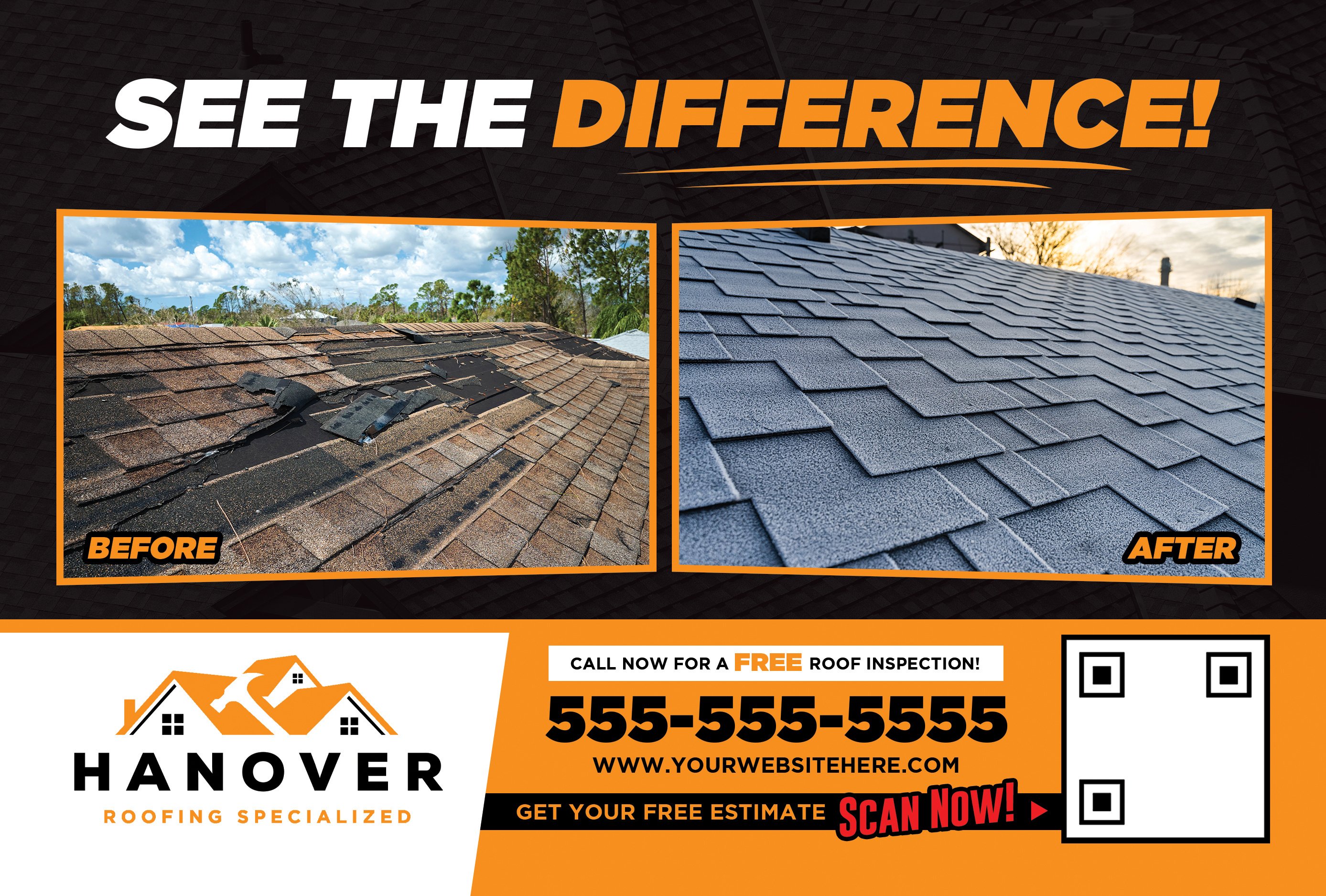 Roofing Example #14 - Front 3