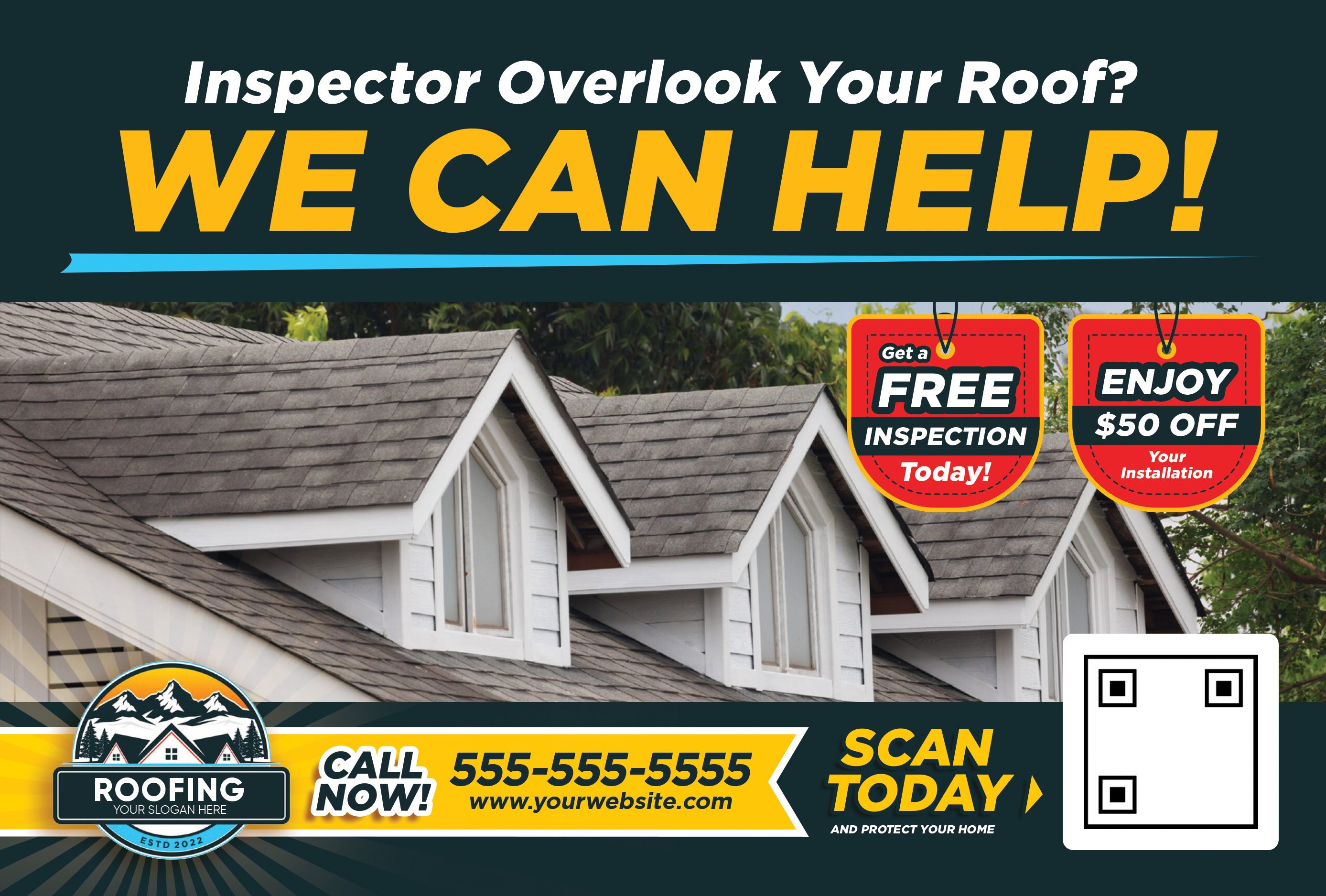 Roofing Example #16 - Front 3