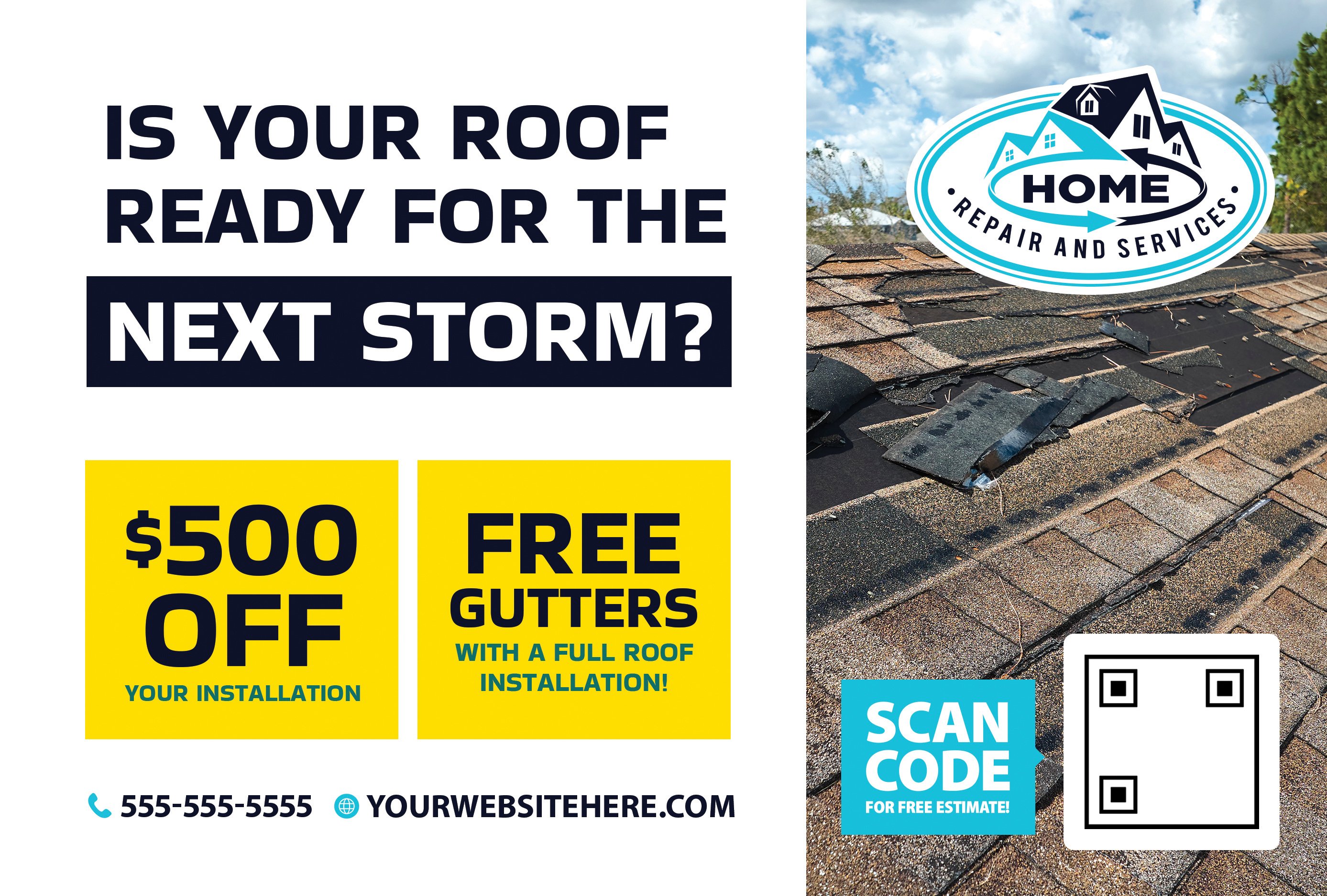 Roofing Example #19 - Front 2