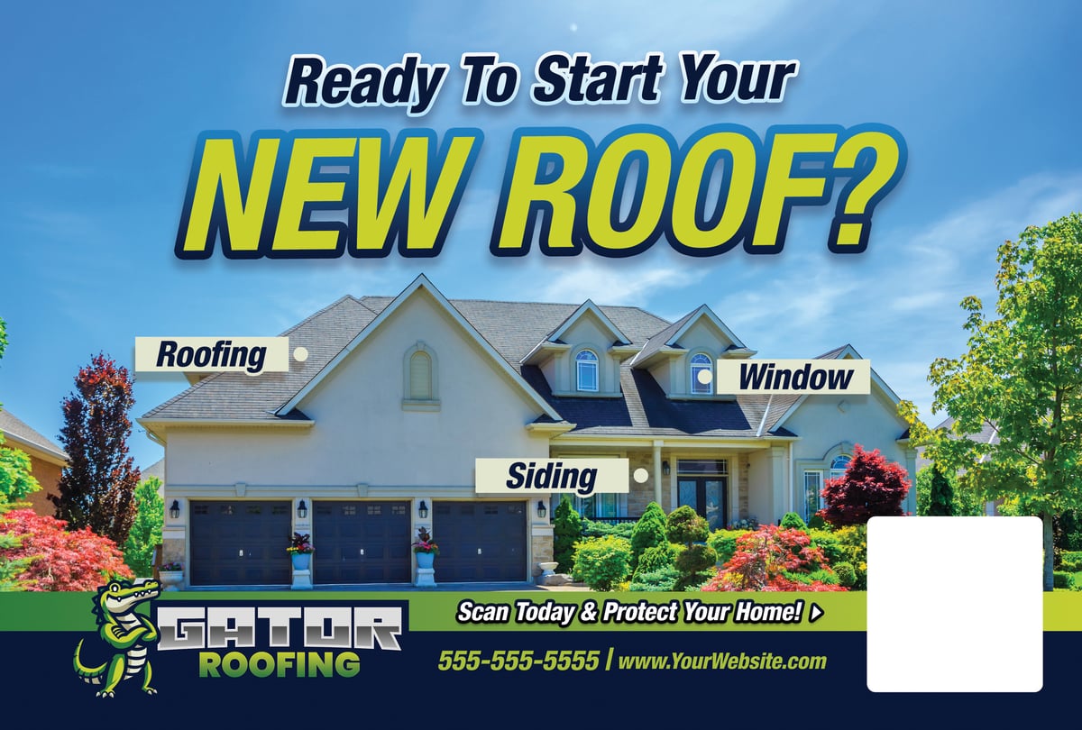 Roofing Example #5 - Front - H2