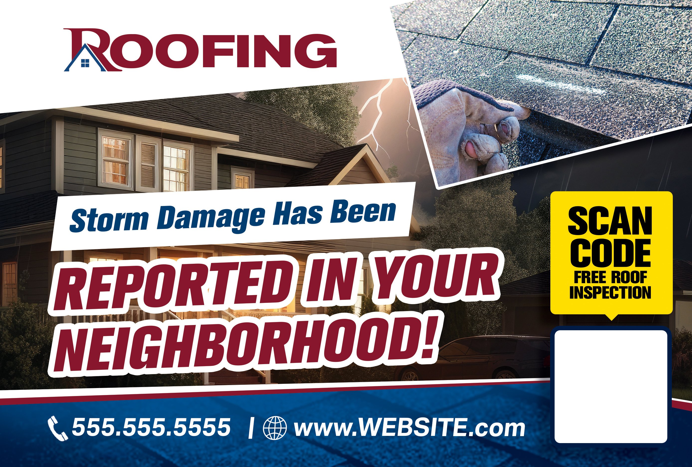 Roofing Example #9 - Front 2