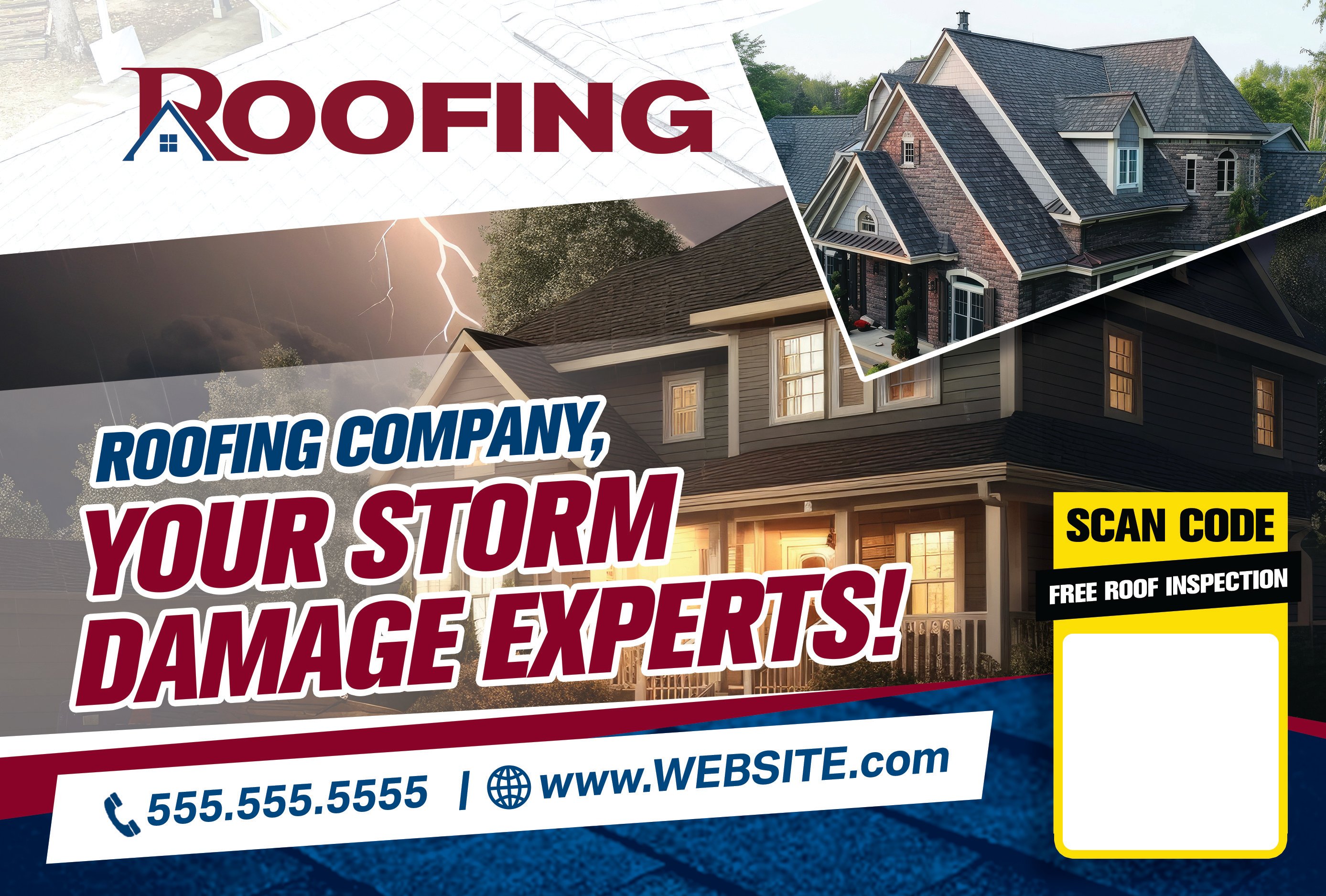 Roofing Example #9 - Front 3