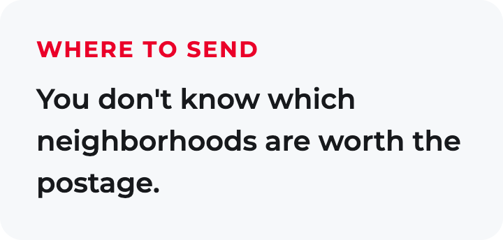 WHERE TO SEND