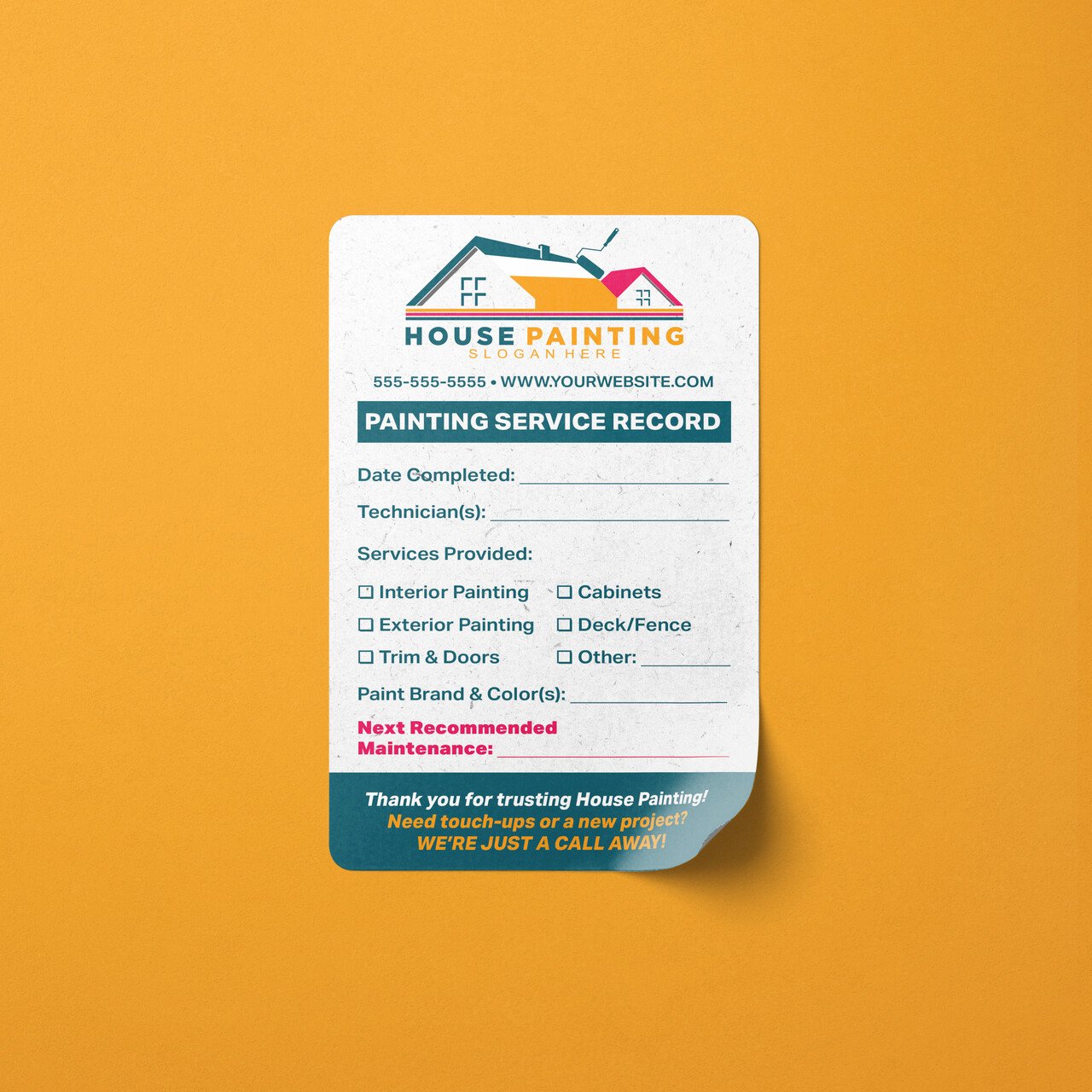 large-4x6 stickers Mockup - 2