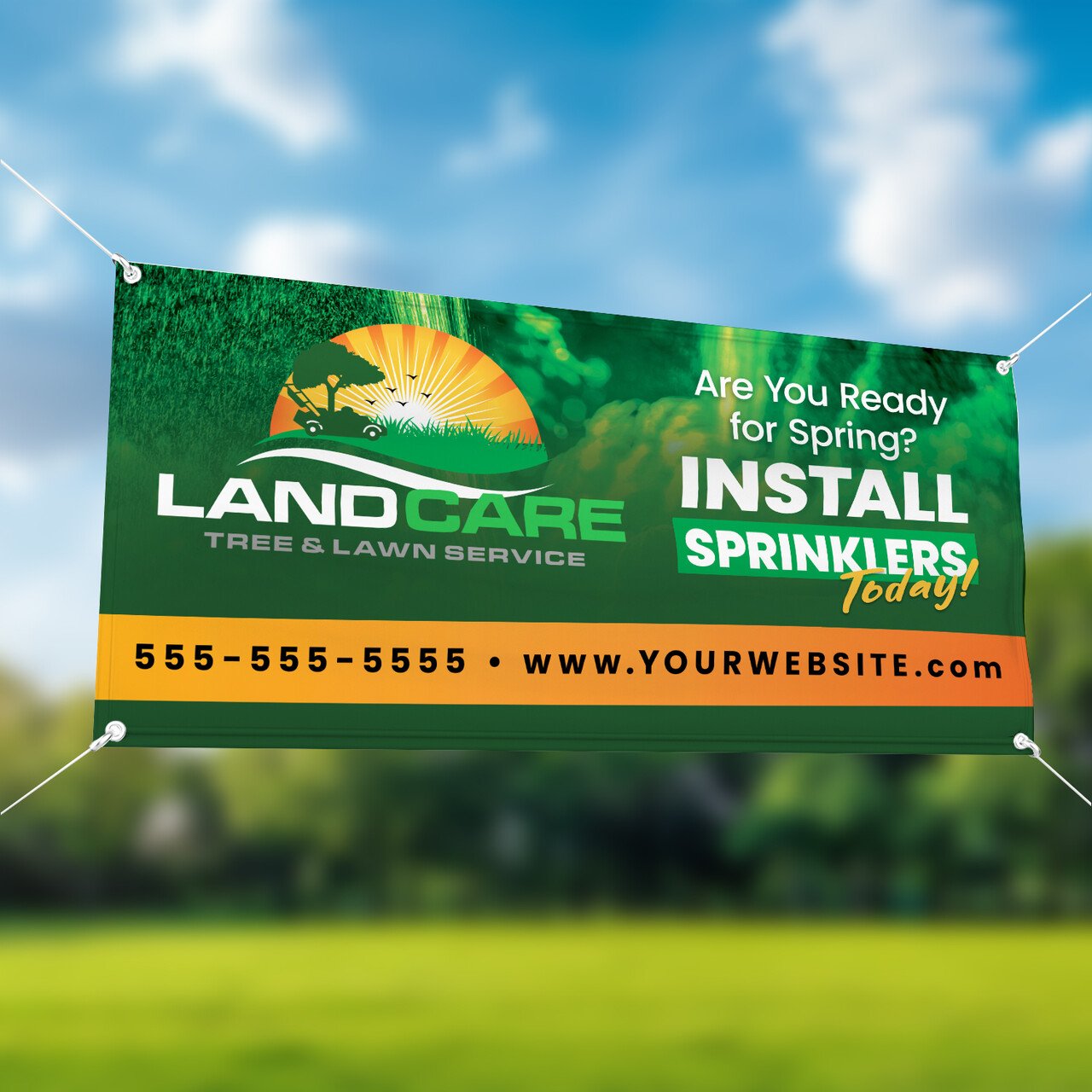 large-Banners with Grommets Mockup - 1