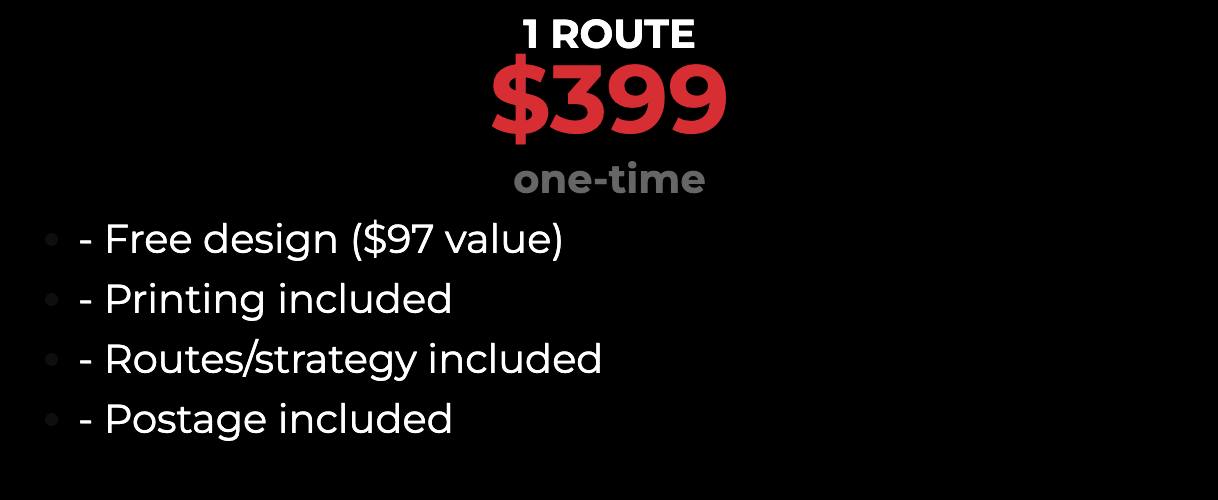3 routes eddm