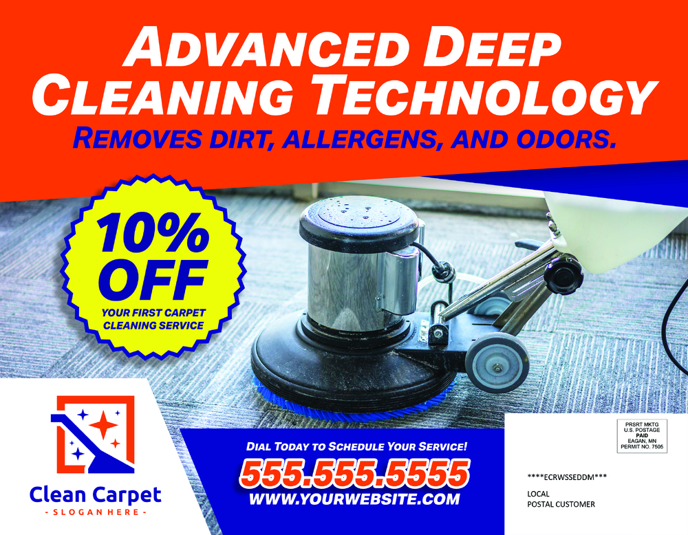 Copy of Carpet Cleaning - EDDM 6.5x9 - Back 1-1