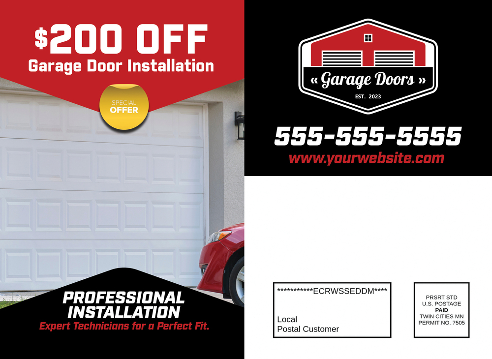 Copy of Garage Doors - EDDM 6.5x9 - Back-1