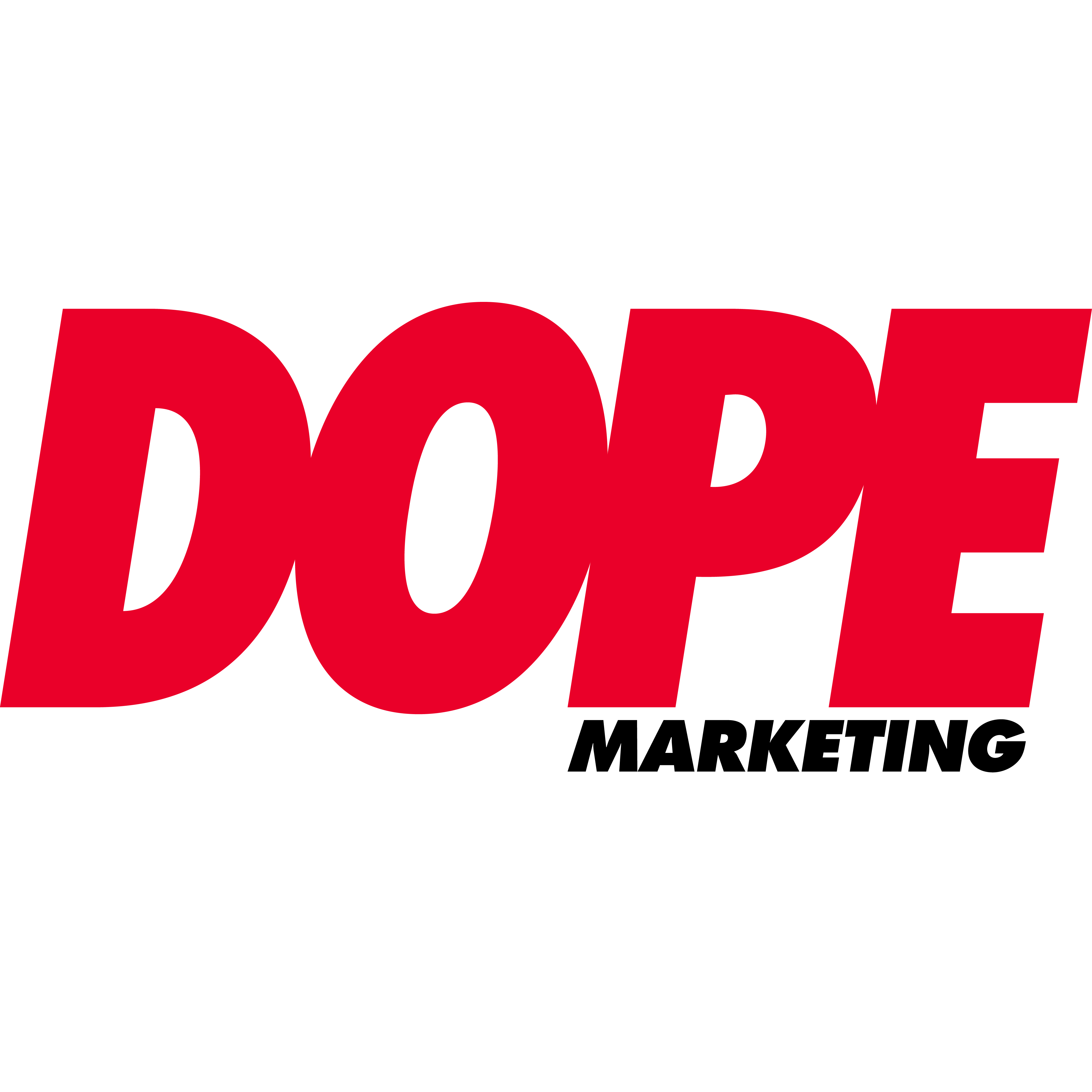 DOPE Marketing Master Logo in Black