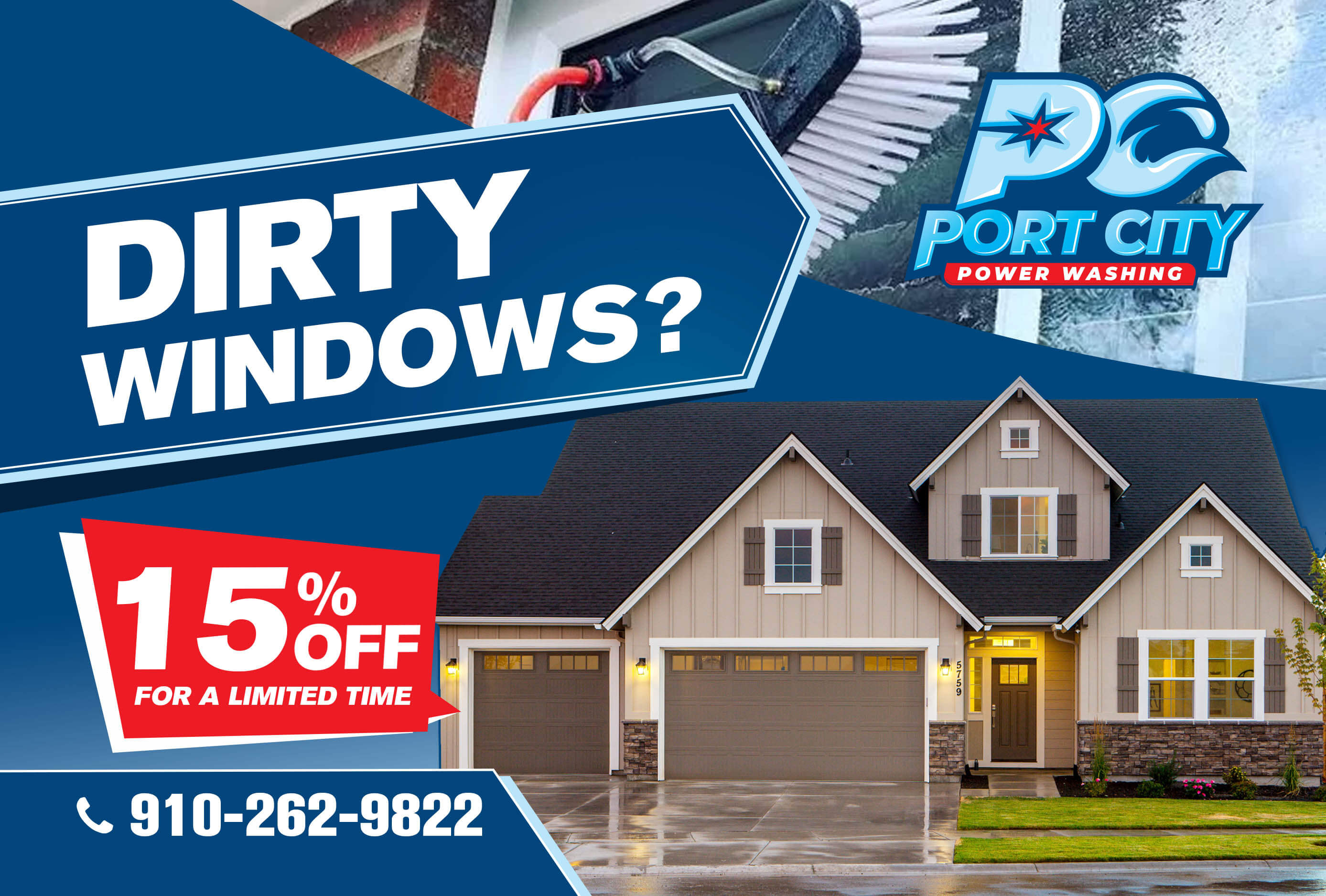 Port City Power Washing Front - Exterior Cleaning